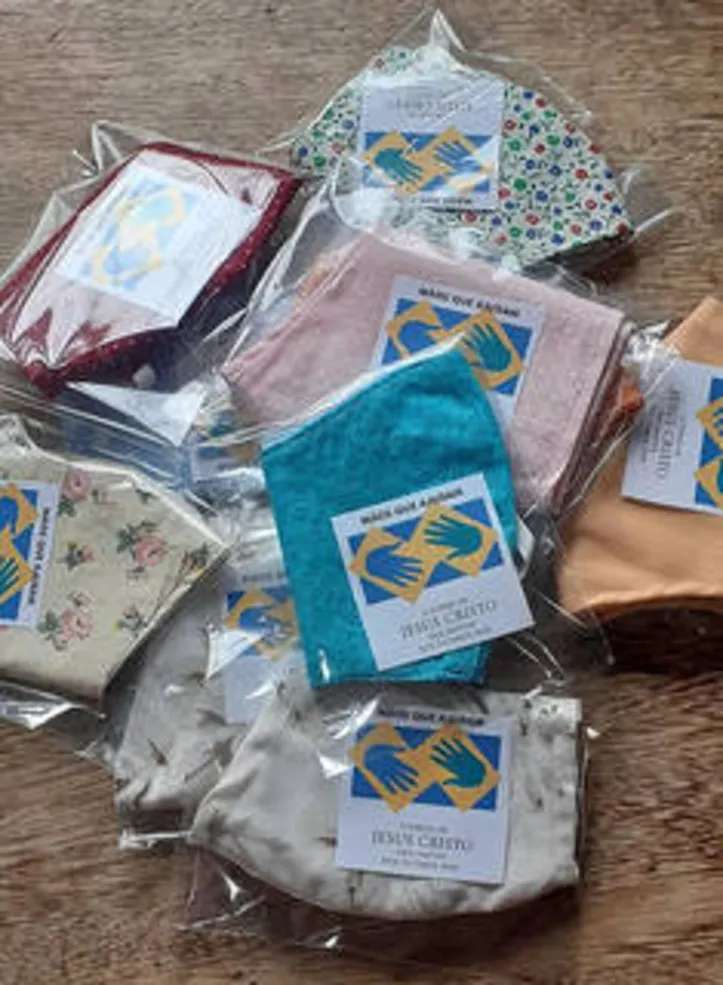Programa Mãos que Ajudam a Preservar Vidas mobiliza milhares de voluntários na produção de máscaras