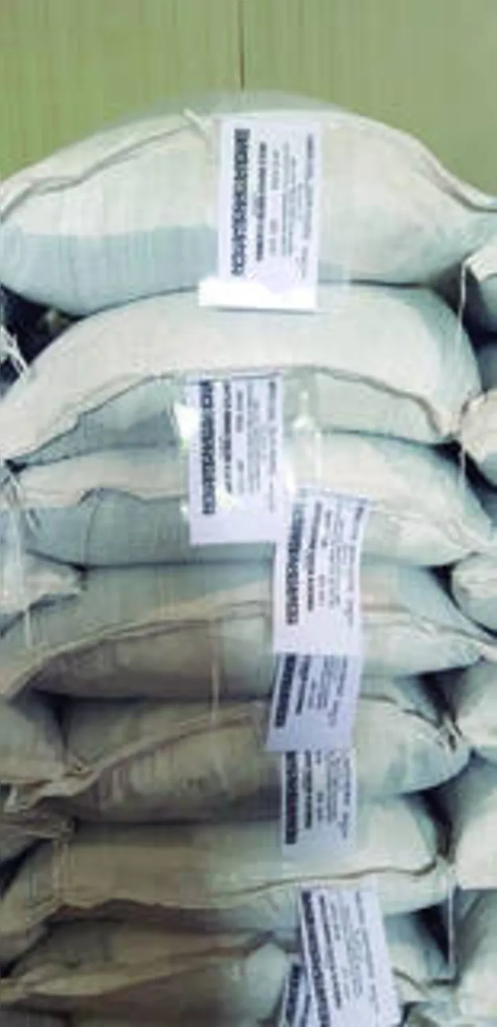 Foram exportadas 26 toneladas do produto para a Espanha, via Porto de Suape