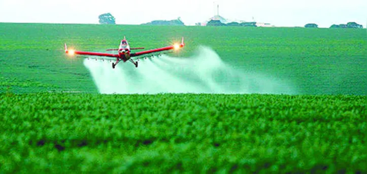 Uso da aplicação aérea tem a finalidade de promover o aumento da produtividade/produção