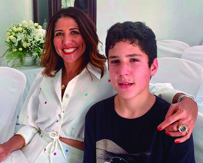Enquanto CHICA NONÔ armou pétit comitê para comemorar os 14 anos de FRANCISCO