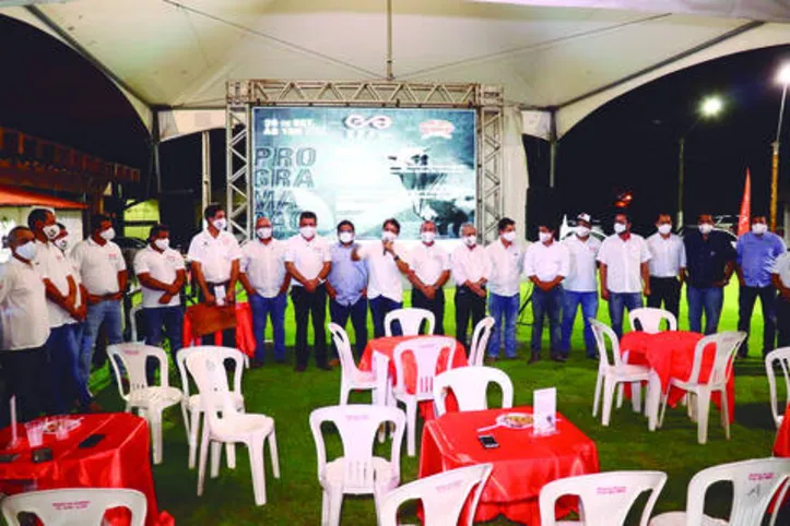 Lançamento, que também seguiu rigorosamente as regras de prevenção a Covid, reuniu um número reduzido de convidados e foi transmitido via web, caracterizando a nova realidade que será construída a Expoagro 2020