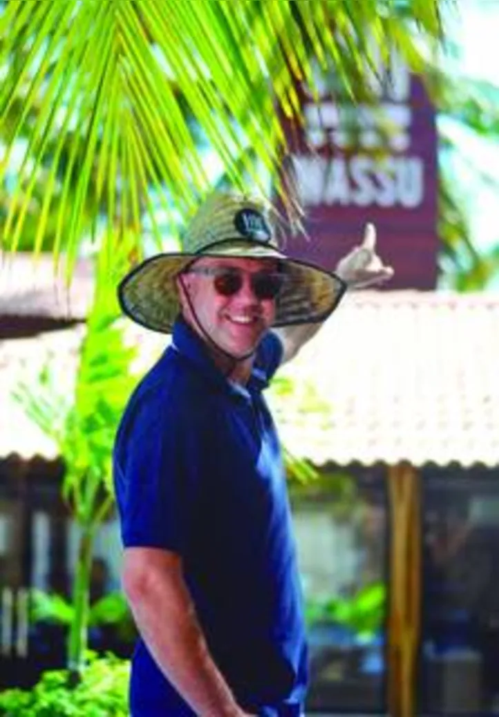 O hoteleiro THIAGO FORTES comemora a retomada do turismo de charme na Rota dos Milagres: a Wassu Pousada deluxe anda com as reservas em alta