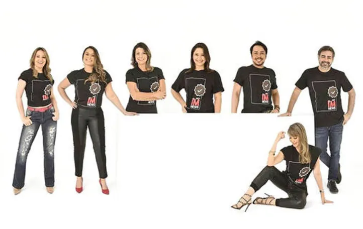 Alguns dos maiores comunicadores de Alagoas - GILKA MAFRA, RAFAFÁ, THAISE CAVALCANTE, CHRIS GONÇALVES, ANDRÉ FON, CAROL GAIA e este colunista - brindando os dois anos desta coluna
