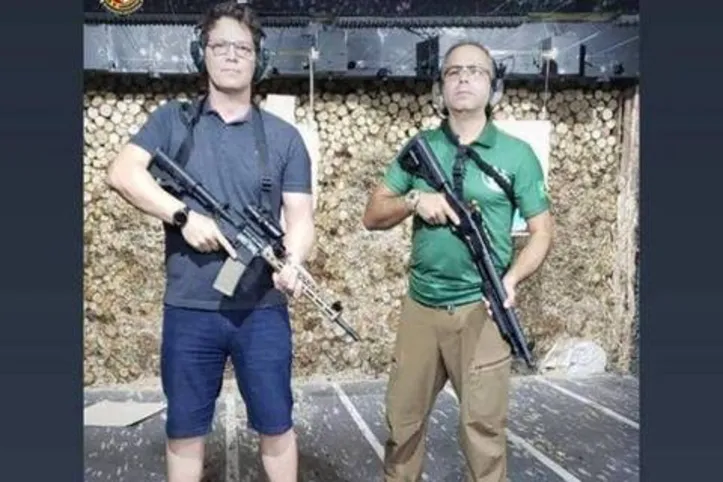 A imagem foi publicada pelo perfil do Clube de Tiro de Brasília no Instagram