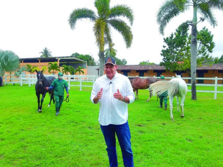 Criador Cícero Andrade desenvolveu um trabalho de melhoramento genético dos animais com vocação para a prática de vaquejada