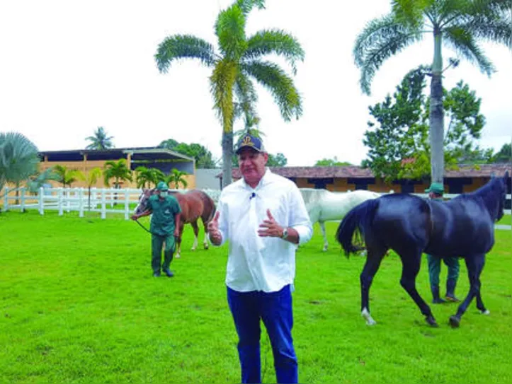 Andrade afirmou que rancho conseguiu alcançar um plantel de alto valor para vaquejada ganhador de 100% das provas com éguas milionárias