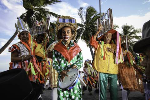 Giro de Folguedos - Praia de Ponta Verde
Foto: Pei Fon Secom/Maceió