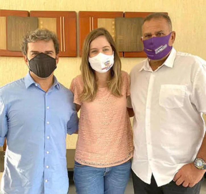 Com foco no desenvolvimento do esporte em Paripueira, TONHO MOURA armou meeting com a deputada CIBELE MOURA e o vereador EDUARDO CANUTO