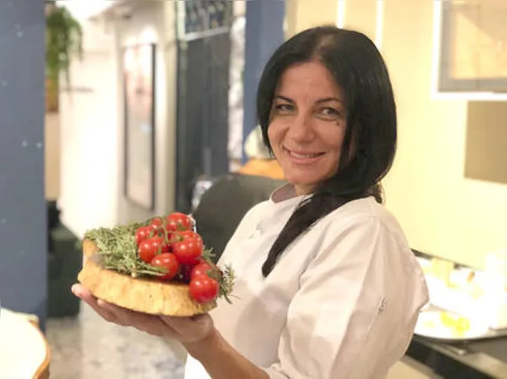 A chef Ju Almeida assinou as delícias da noite