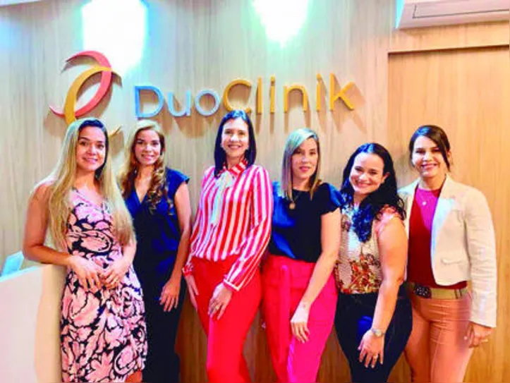 Sexteto fantástico de nutris, AMANDA MARTINS, VIVIANE FERREIRA, CINTIA AMORIM, VÍVIAN BORGES, ALZIRA DIAS e ANNA PAULA RIBEIRO dividem currículo estrelado nas mais diversas áreas da nutrição em Maceió