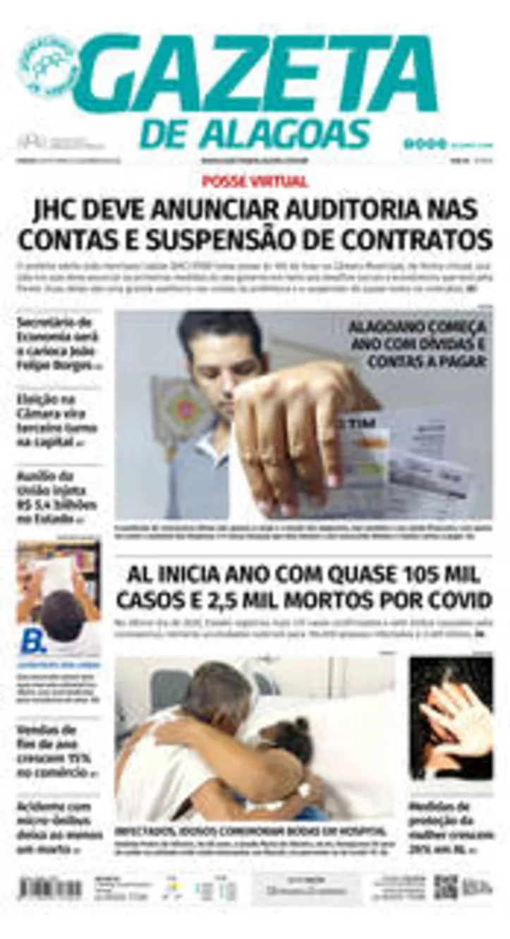 Imagem ilustrativa da imagem Edição do dia 1 de janeiro de  2021