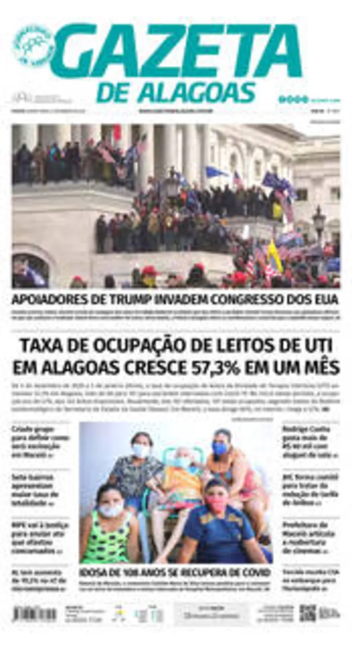 Imagem ilustrativa da imagem Edição do dia 7 de janeiro de  2021