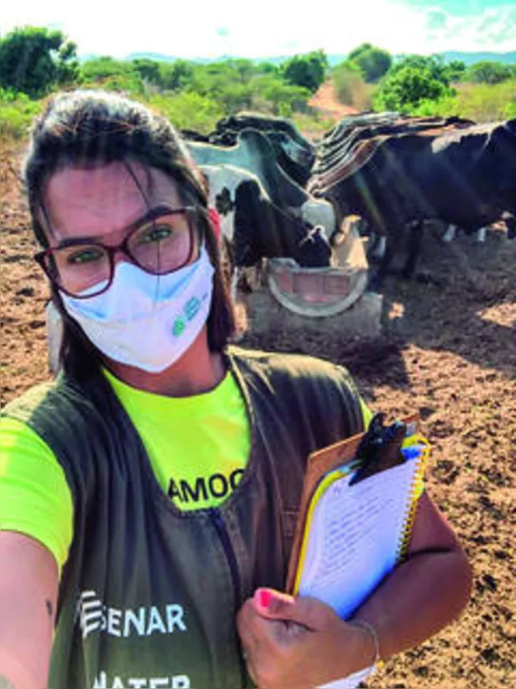 Dayanne Veiga explica que o primeiro passo é a escolha das sementes