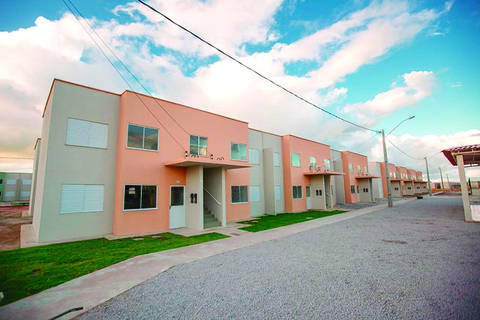Residencial Oiticica 1 ocupa uma área de 73 mil m² e conta com 9.500m² de pavimentação em toda extensão