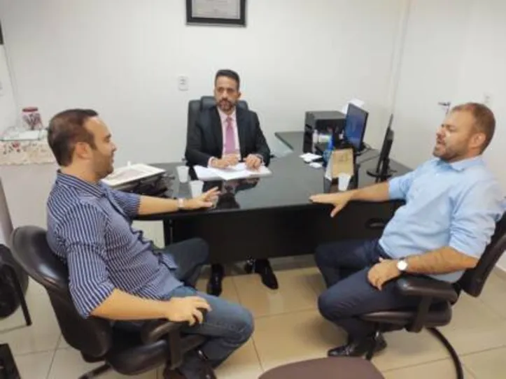 Edgar Filho esteve reunido também com os deputados estaduais Paulo Dantas e Leo Loureiro