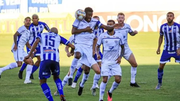 CSA e Avaí empataram em 1 a 1 no Rei Pelé na briga pelo acesso na Série B de 2020