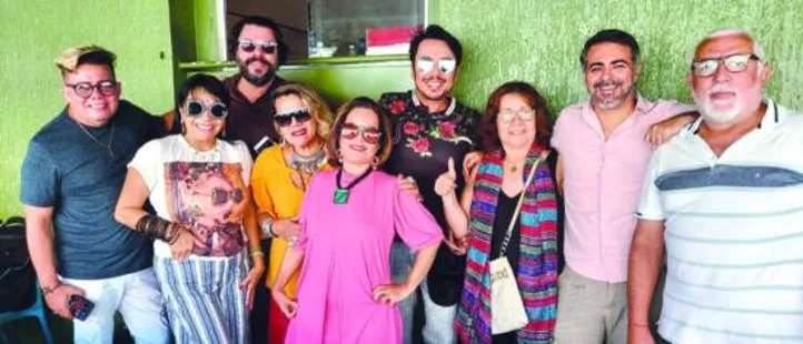 O restô Mestre Cuca recebeu lote extra de cronistas alagoanos para brindar o Dia do Colunista Social