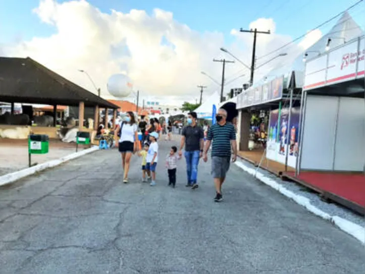 Portões do Parque da Pecuária ficam abertos ao público no horário das 9h às 22h