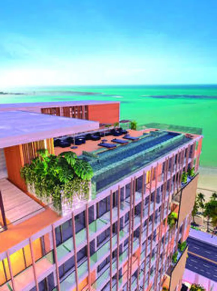 Edifício terá restaurante no rooftop, sendo o primeiro do estado com essa tendência
