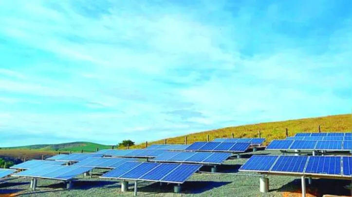 Caso projeto apresente resultados positivos, placas solares poderão ser ampliadas para outras áreas