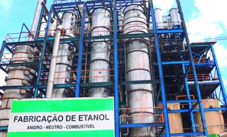 Santo Antônio é a única usina de Alagoas a fabricar o álcool neutro no Estado