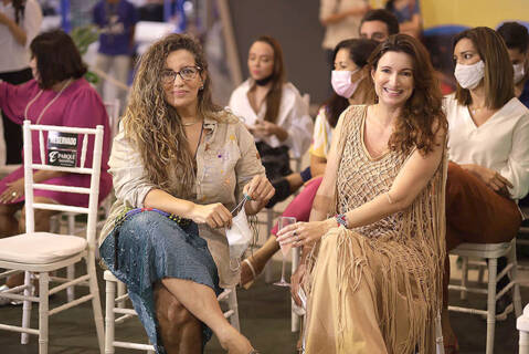 ALINA AMARAL+DANIELA VASCONCELOS emendaram talk sobre o hand made