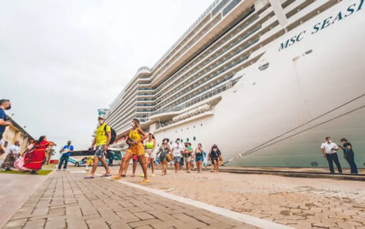 Após período de suspensão por causa da pandemia, navios voltarão a trazer turistas a AL