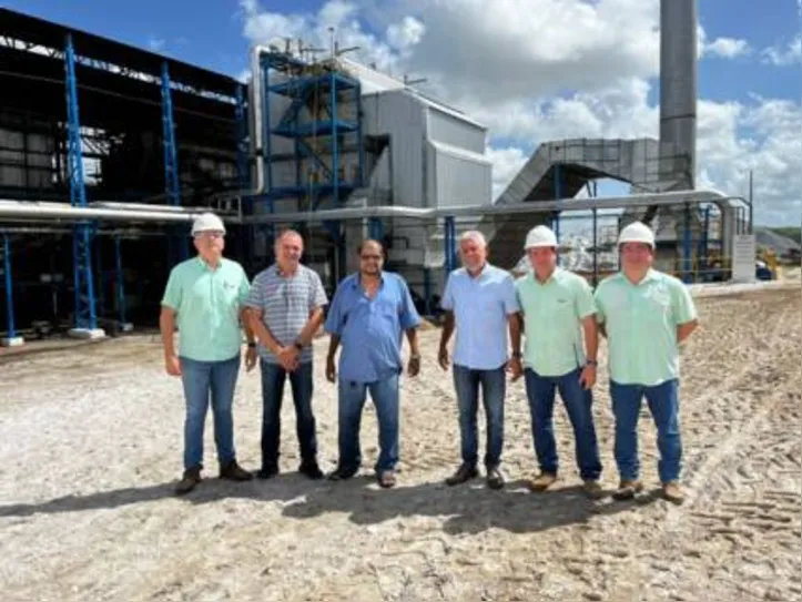 Equipamento é a terceira e maior caldeira da Usina Pindorama