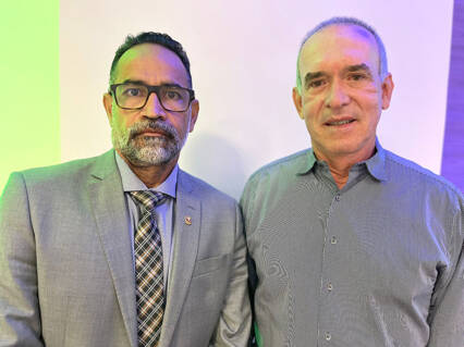 GIVALDO DE BARROS LESSA e MAURO VASCONCELOS também prestigiaram o evento