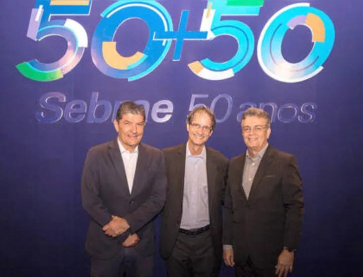 A Diretoria Executiva do Sebrae Alagoas: MARCOS VIEIRA, diretor superintendente; VINICIUS LAGES, diretor técnico e ROBERVAL CABRAL, diretor de administração e finanças