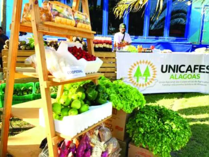 Feira é uma iniciativa da Unicafes/AL