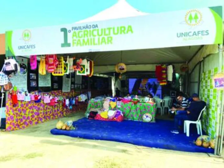 Pavilhão recebeu cerca de 150 agricultores nas atividades previstas na programação