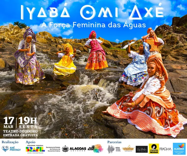Imagem ilustrativa da imagem Afoxé Odô Iyá estreia espetáculo em homenagem as orixás femininas