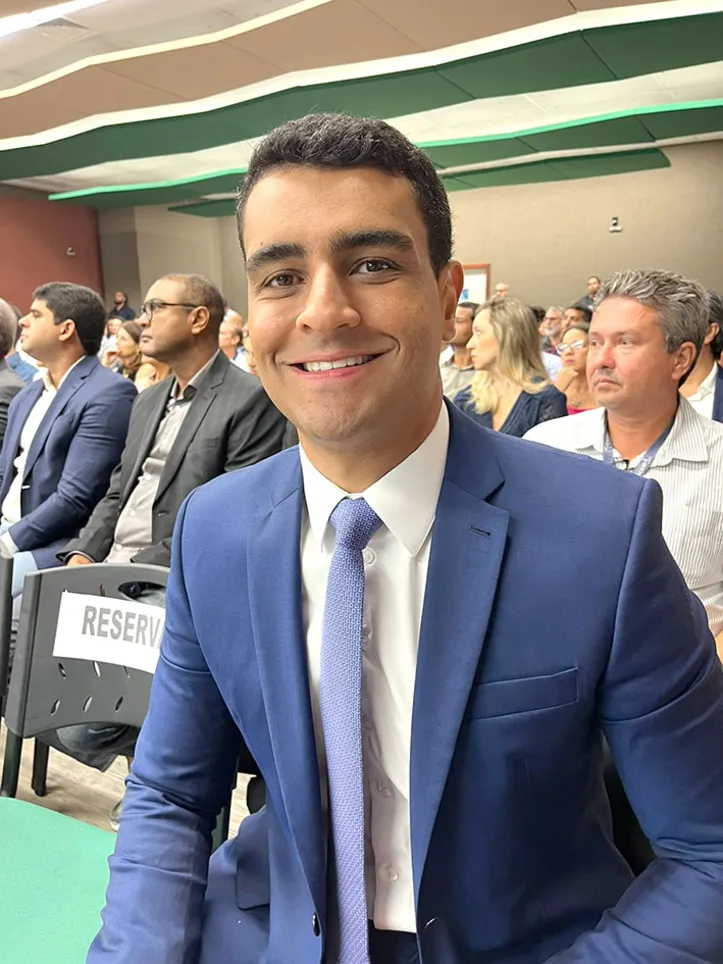 O prefeito JHC também esteve presente no Auditório do Sebrae
