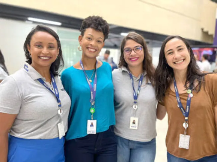 A Executiva de Comunicação ISA MENDONÇA comandou o evento imersivo junto com seu staff: Lays Peixoto, Paula Solano e Anne Caroline - analistas de Imprensa, Marketing e Sustentabilidade, respectivamente