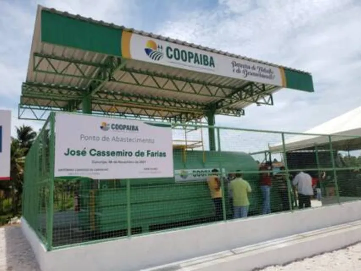 Programa Coopaiba Diesel chegou ao município de Coruripe, em novembro do ano passado, com um tanque de 15 mil litros instalado no Pontal de Coruripe