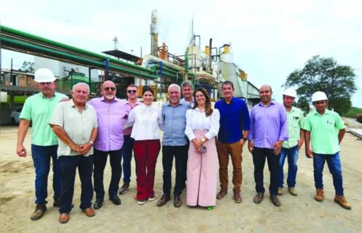 Grupo visitou as obras – em fase de finalização de montagem – de três novas indústrias da empresa