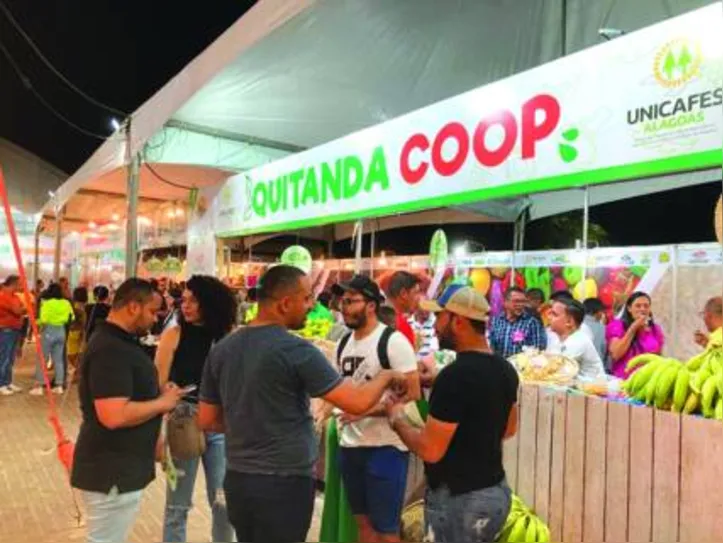 Projeto da Quitanda Coop foi consolidado na Feira Coop promovida pela federação alagoana