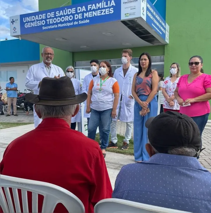 Produtores e produtoras rurais, selecionados por agentes municipais de saúde, realizaram uma série de exames médicos e testes rápidos para detecção de várias doenças