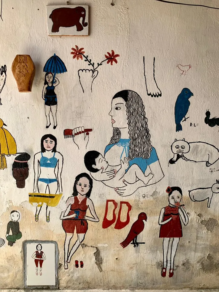 Imagem ilustrativa da imagem Conheça Roxinha, a artista alagoana que transforma o que vê em arte