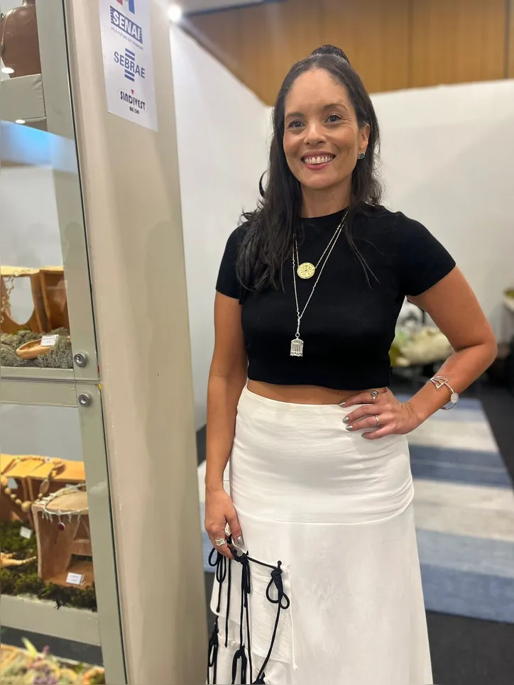 Debutando na feira, BIANCA THEOTÔNIO fez do stand da B Design Jewelry um dos mais belos