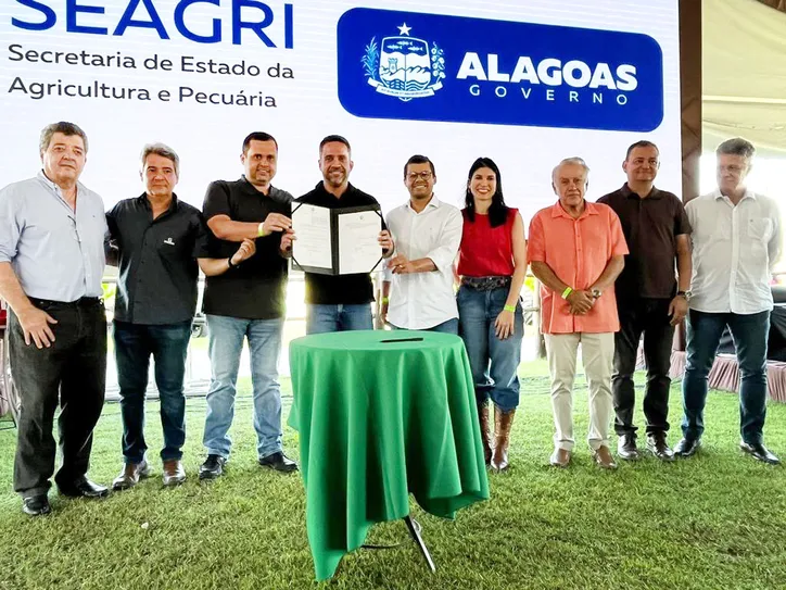 Dirigentes de entidades do setor agropecuário estiveram presentes à solenidade