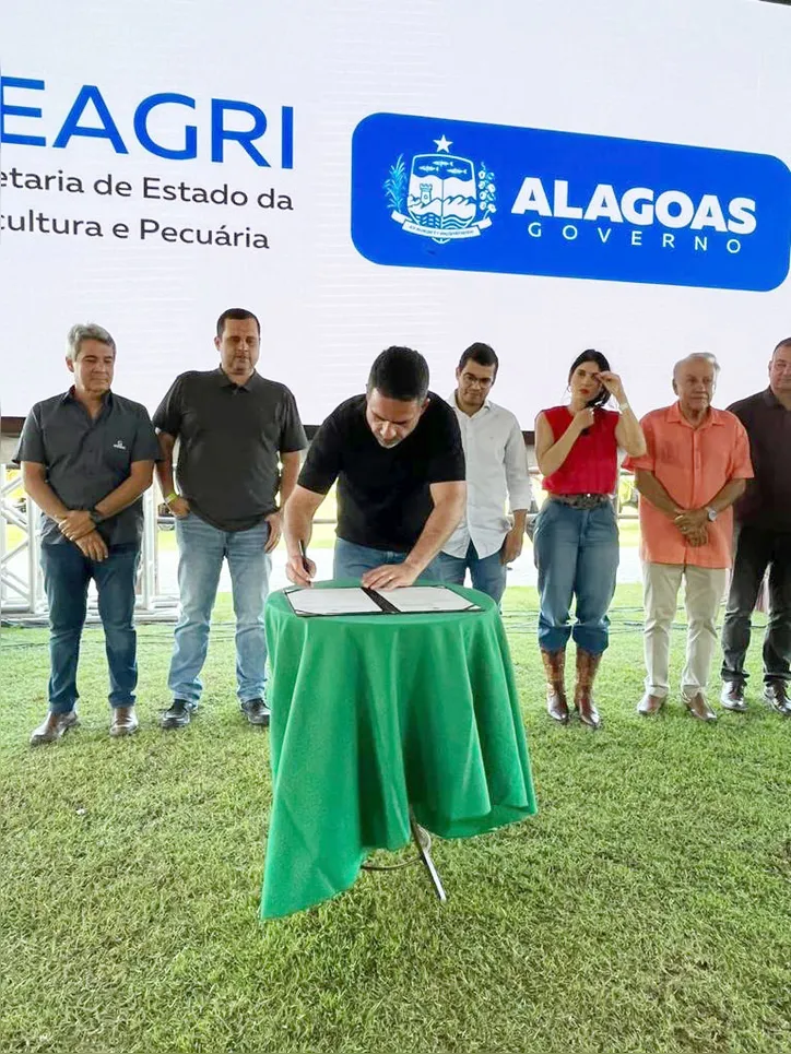 Dantas assinou o decreto que contou com o entendimento amplamente do agro