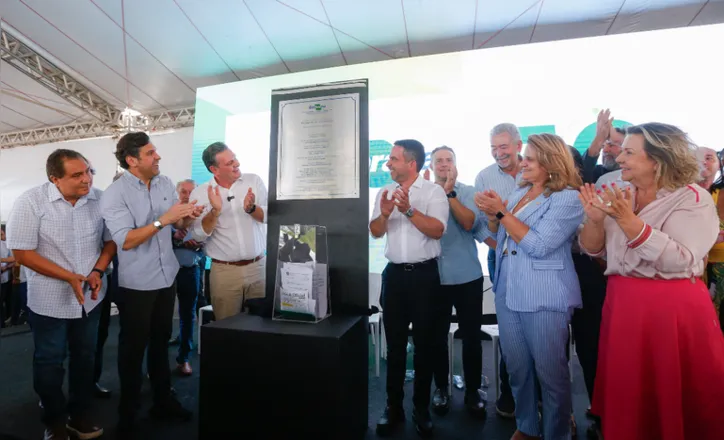 Evento contou com a presença do Governador Paulo Dantas e dos ministros da Agricultura e Pecuária, Carlos Fávaro e dos Transportes, Renan Filho