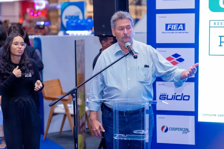 Ao participar da abertura do Festival Ademi da Casa Própria, ontem, no Maceió Shopping, o presidente do Sinduscon-AL e vice-presidente da Federação das Indústrias do Estado (Fiea), JOSÉ NOGUEIRA, destacou a parceria das entidades para fortalecer o setor imobiliário alagoano