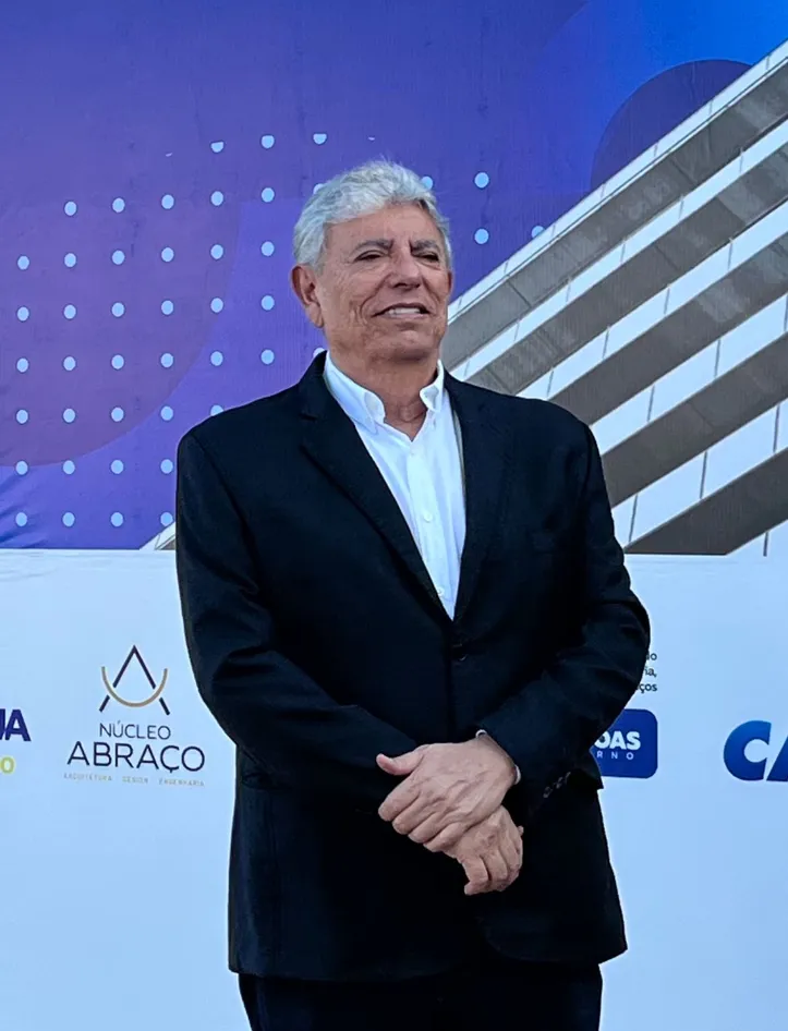Empresário da Telesil Engenharia e diretor da Ademi-AL, OSMAN RAMIRES participou, ontem, da abertura do Salão do Imóvel Ademi, no Centro de Convenções de Maceió