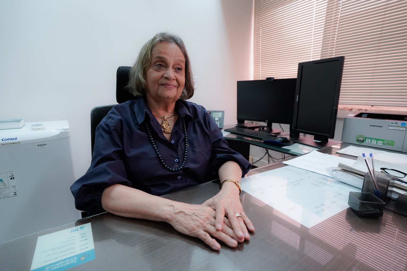 Em sessão administrativa realizada na manhã dessa quarta-feira (18), o Pleno do Tribunal Regional do Trabalho da 19ª Região (TRT/AL) elegeu, por aclamação, a desembargadora ELIANE ARÔXA BARRETO para o cargo de Presidente da Corte trabalhista