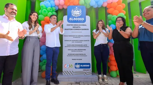 Paulo inaugura em Atalaia a 73ª creche Cria, a nona entregue neste ano - Imagem