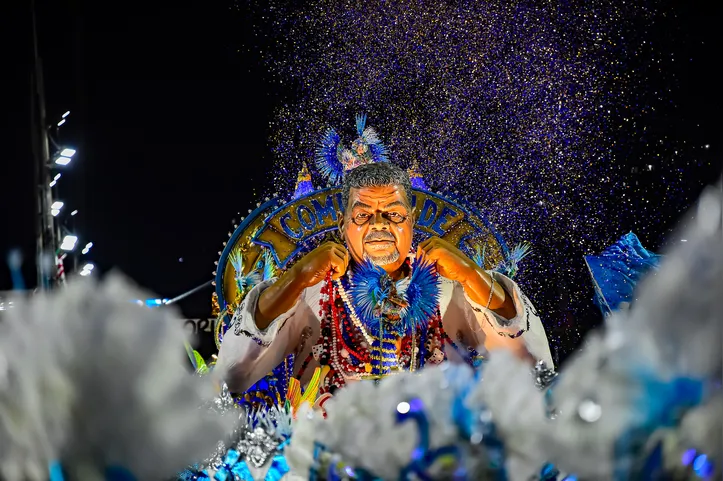 Beija-Flor homenageou Laíla, um dos mais importantes diretores de carnaval da história