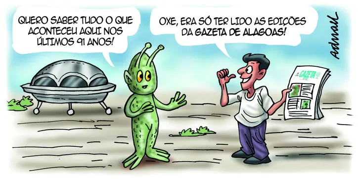 Imagem ilustrativa da imagem Charge